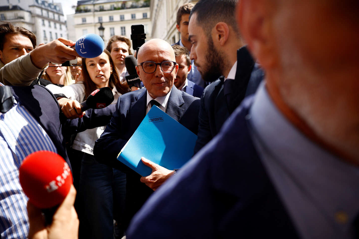 Eric Ciotti exclu du parti Les Républicains à l'issue du bureau politique